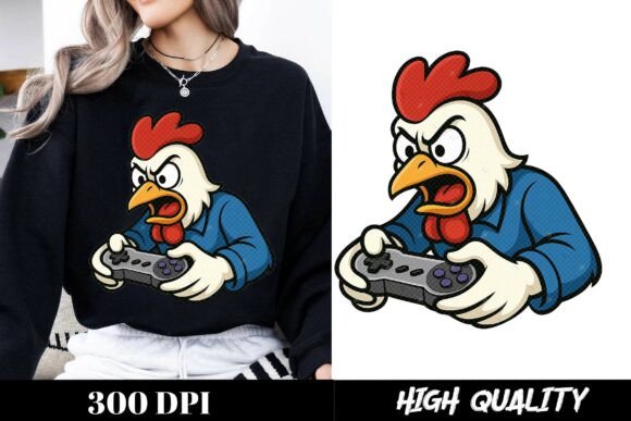 Chicken Gamer: Gamer HalloweeCute Gaming Design
