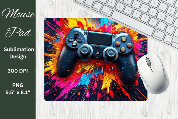 Computer Gaming Mouse Pad PNG: Elevate Your Setup with Custom Sublimation Designs