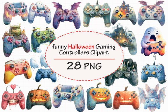 Funny Halloween Gaming Controllers: Spooky Designs That Level Up Your Brand and Creative Projects