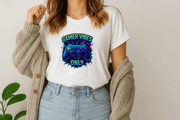 Gamer Vibe Gaming Sublimation Clipart