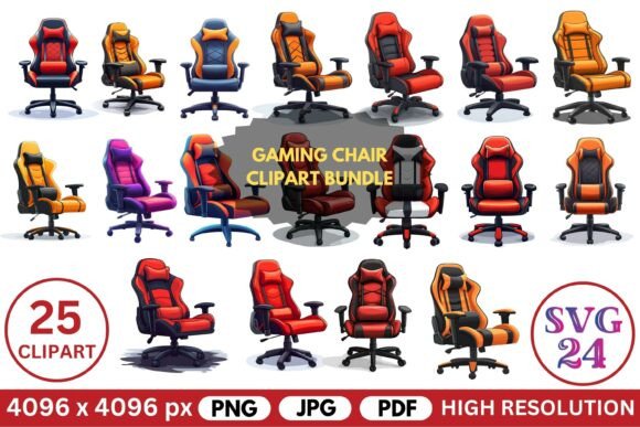 Gaming Chair Clipart Bundle: Practical Workflow Integration for Creators and Entrepreneurs