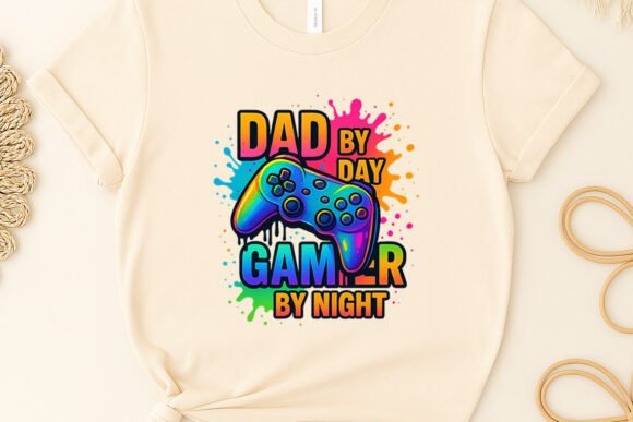 Gaming Clipart Gamer Dad: Perfect Father's Day Gift