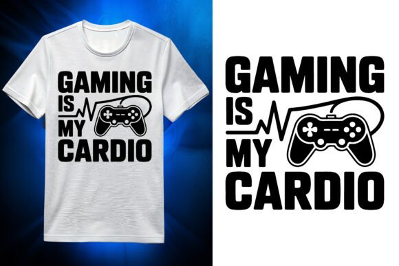 Gaming is My Cardio SVG: More Than Just a Motivational Phrase