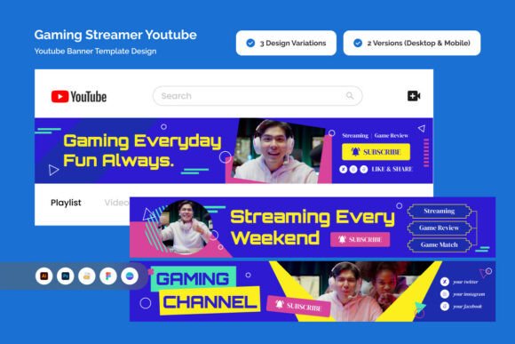 Gaming Streamer YouTube Banner: Build a Channel Presence That Actually Stops the Scroll