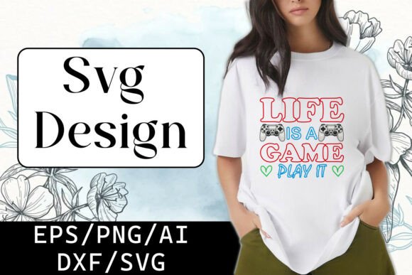 Gaming SVG Design Vector: Cutting File for Creators