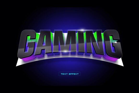 Gaming Text Effect Editable Template: A Versatile Tool for Modern Creators