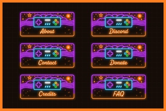 Illuminate Your Twitch Channel with Neon Magic: A Complete Guide to Gaming Remote Twitch Panels
