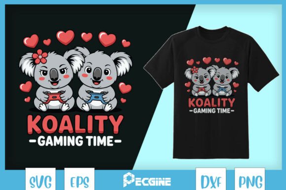 Koality Gaming Time Cute Koala SVG: A Practical Asset for Creators and Small Business Owners