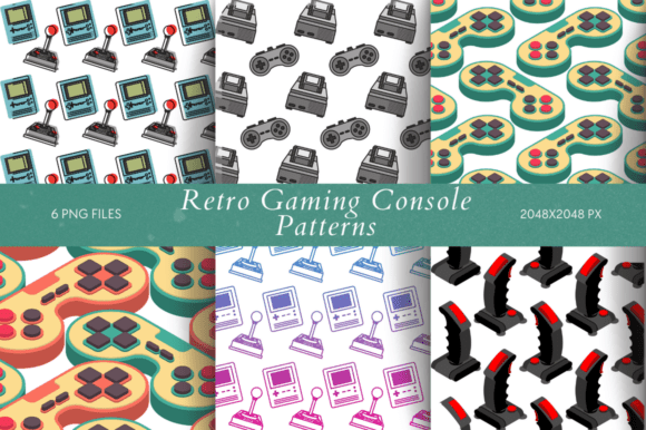 Retro Gaming Console Patterns for Creative Projects