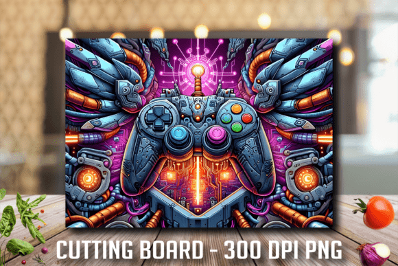 Robot Gaming Controller Cutting Board: The Unexpected Kitchen Accent That Gamers and Home Cooks Alike Will Love
