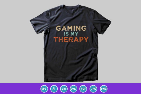 The Enduring Appeal of the Gamer Therapy Shirt – Retro Style Gaming