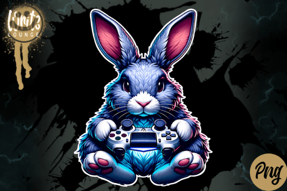 The Rise of the Bunny Rabbit Gaming Gamer Aesthetic in Sublimation Design