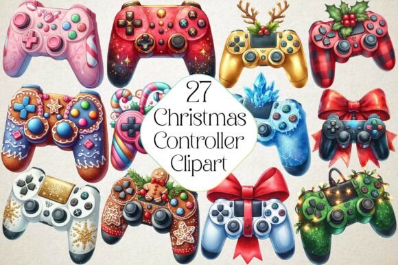 Unlock Creative Possibilities with Christmas Gaming Controller Sublimation