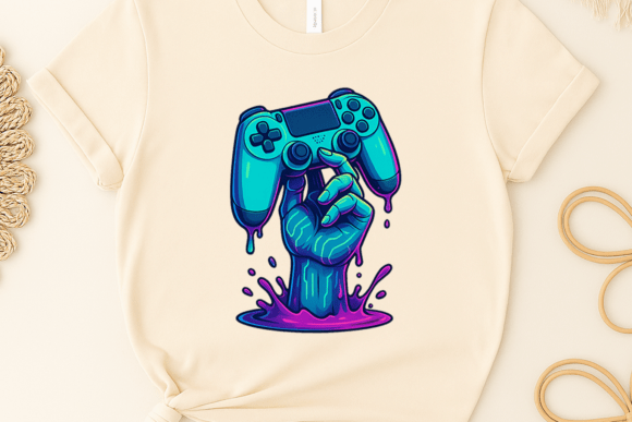 Zombie Gaming Controller Sublimation PNG: A Practical Asset for Custom Merchandise and Digital Design